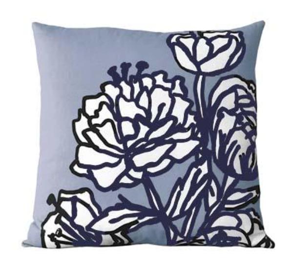 Ella Pillow-Chambray