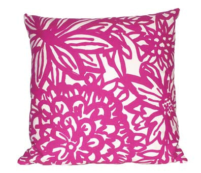 Flora Hot Pink Fabric