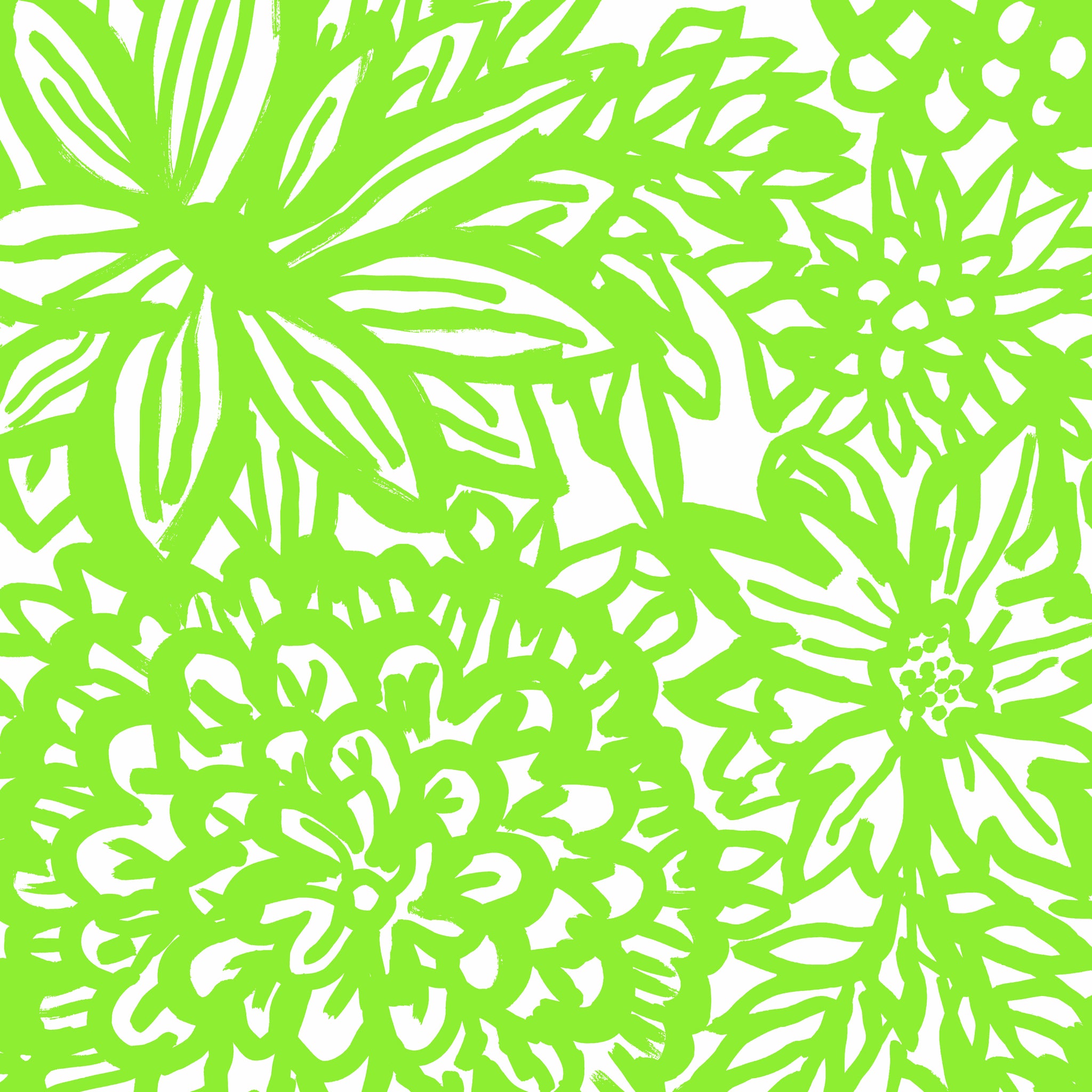 Flora Kiwi Fabric