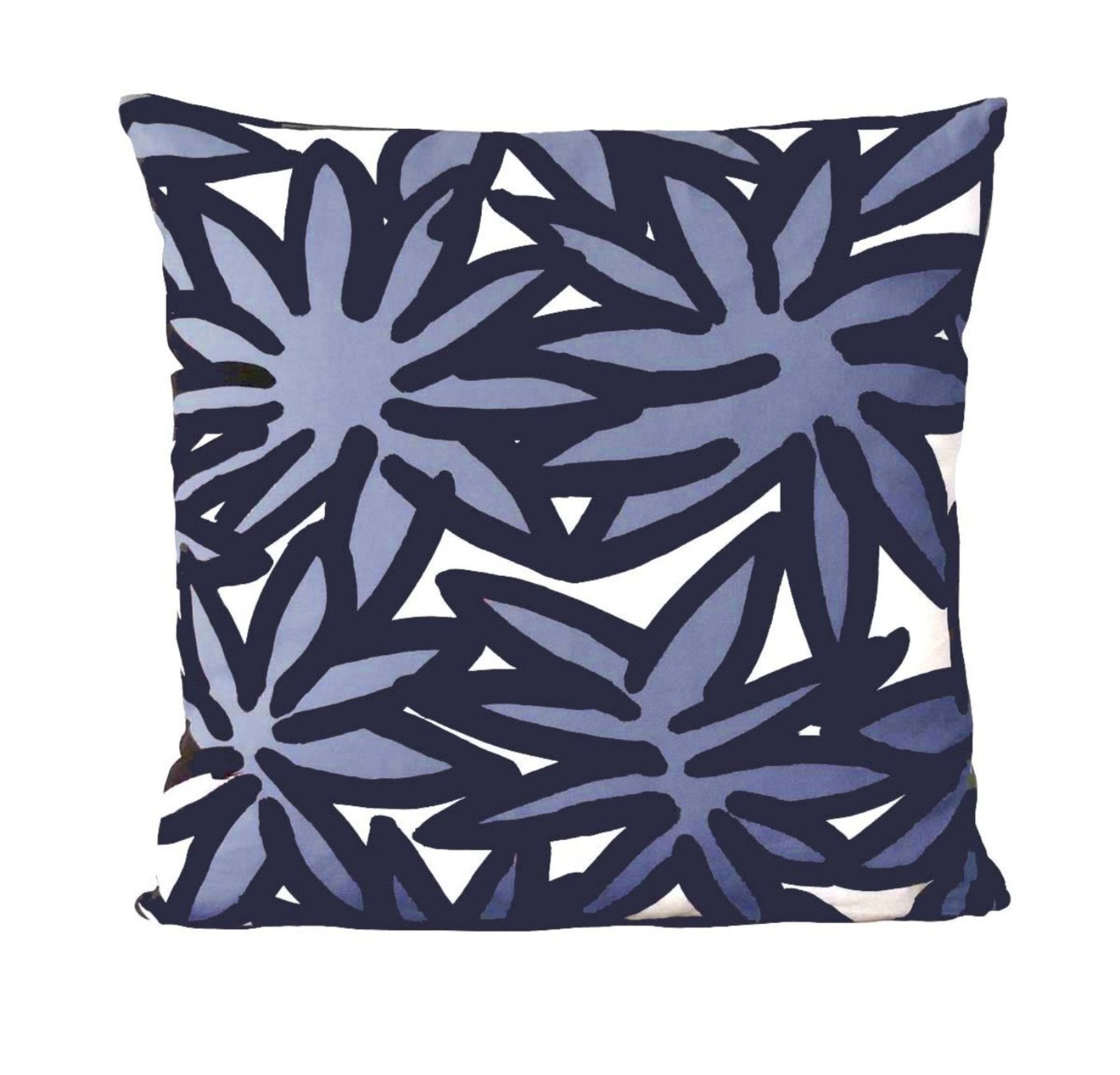Starflower Pillow-Chambray