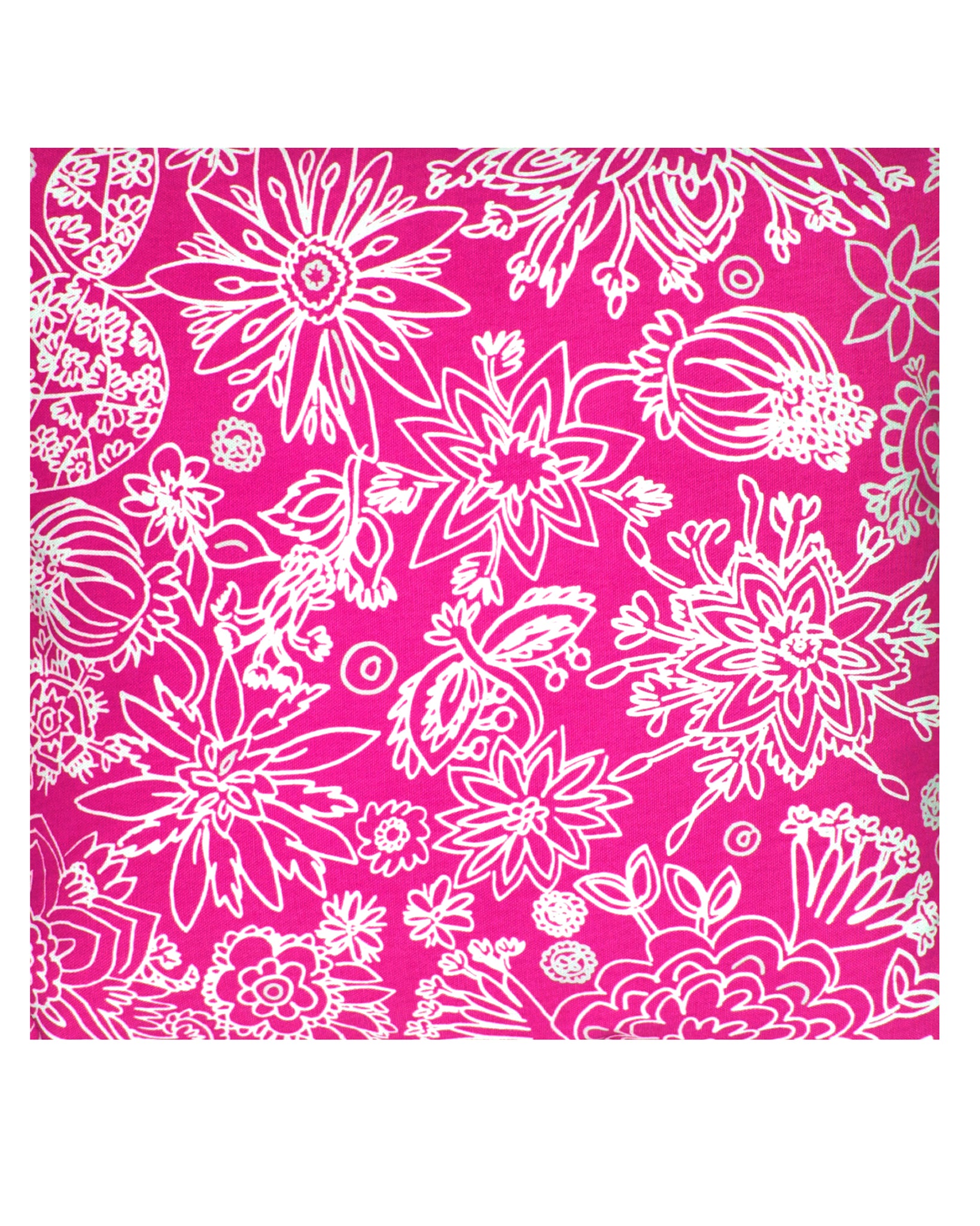 Stella Paisley Hot Pink Fabric by the yard