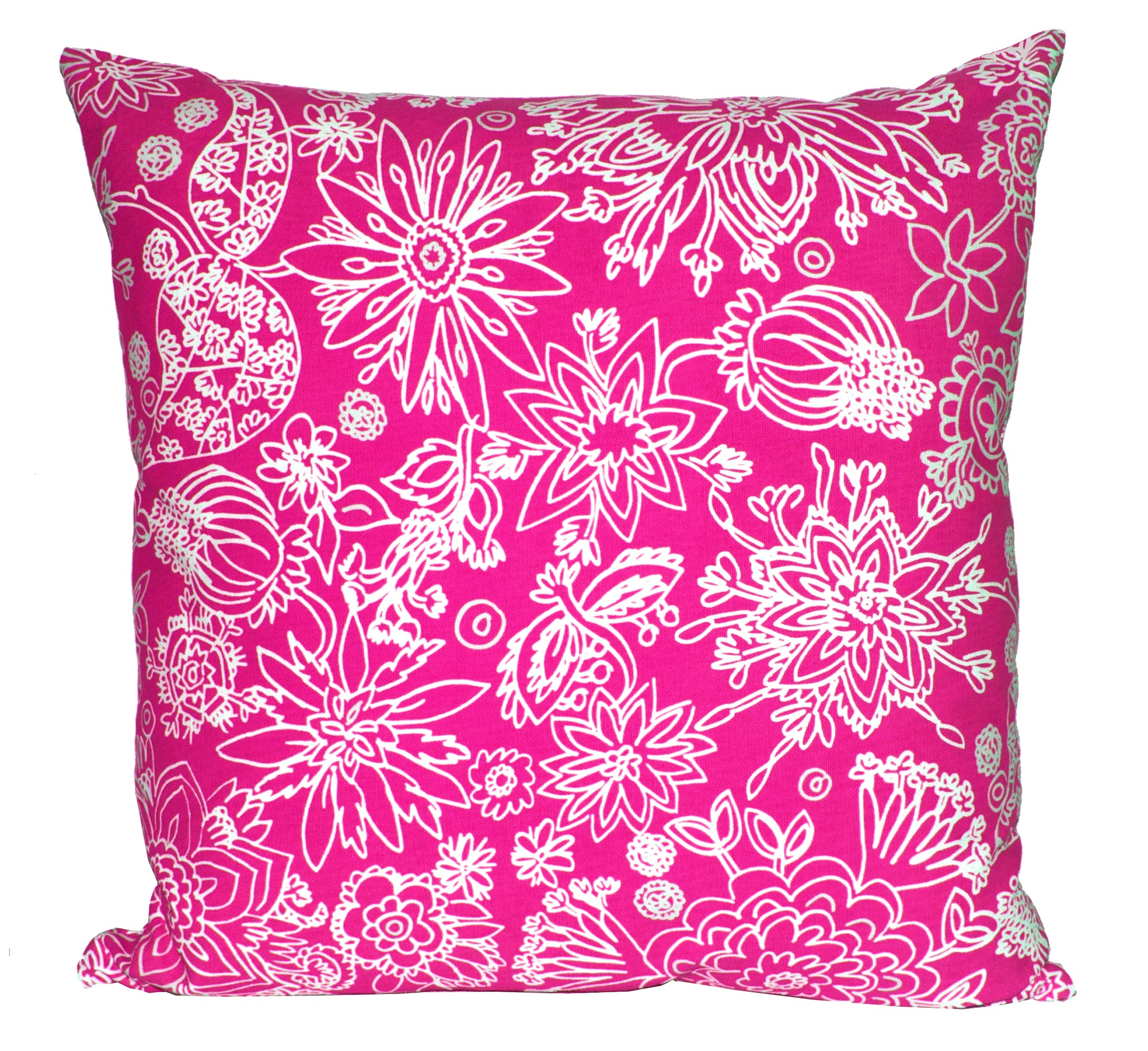 Stella Paisley Hot Pink Fabric by the yard